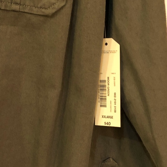 Women’s military style shacket, olive green. Size XXL. NWT - Picture 3 of 3